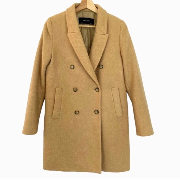 Zara camel coat - Picture 2 of 7